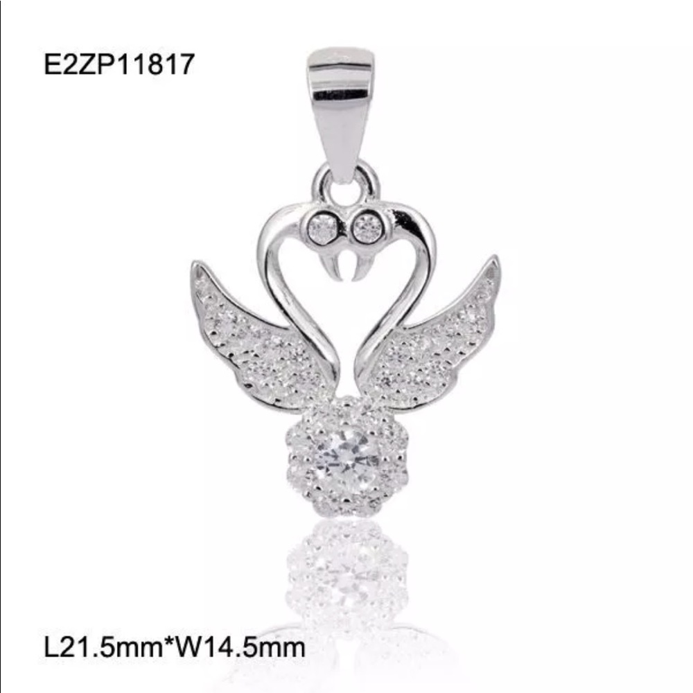 925 sterling silver necklace 18 inches long